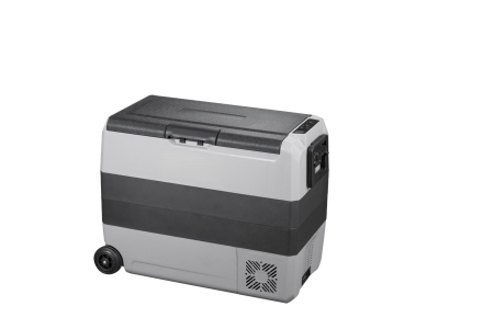 Steamy-E Dual Zone Roller Elektrische Kompressor-Kühlbox mit Rollen (60 Liter)