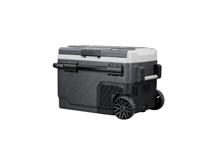 Steamy-E Elektrische Kompressor-Kühlbox Dual Zone auf Rädern (40 Liter)
