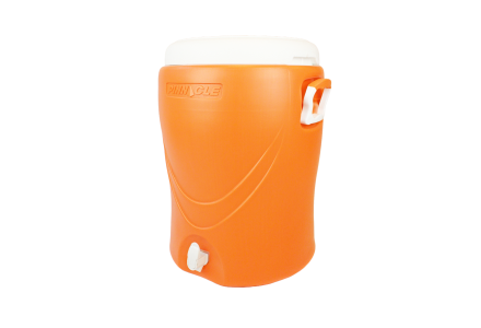 Pinnacle Platino 10 Gallon (40 liter) Isolierter Getränkespender Orange 