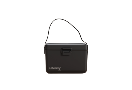 Steamy Classy 12 (12 Liter) Kühlbox mit Schultergurt Raven Black