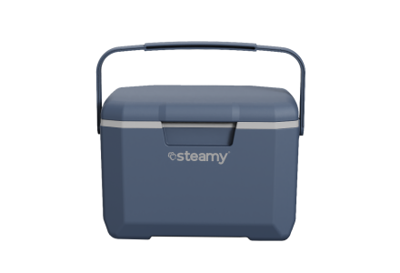 Steamy Cool 6 (6 Liter) Kühlbox Blau mit Kühlelement!