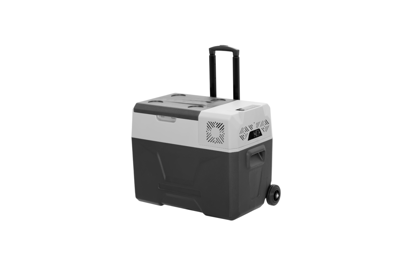 Steamy-E Single Zone Electric Kompressor-Kühlbox mit Rollen (40 Liter)