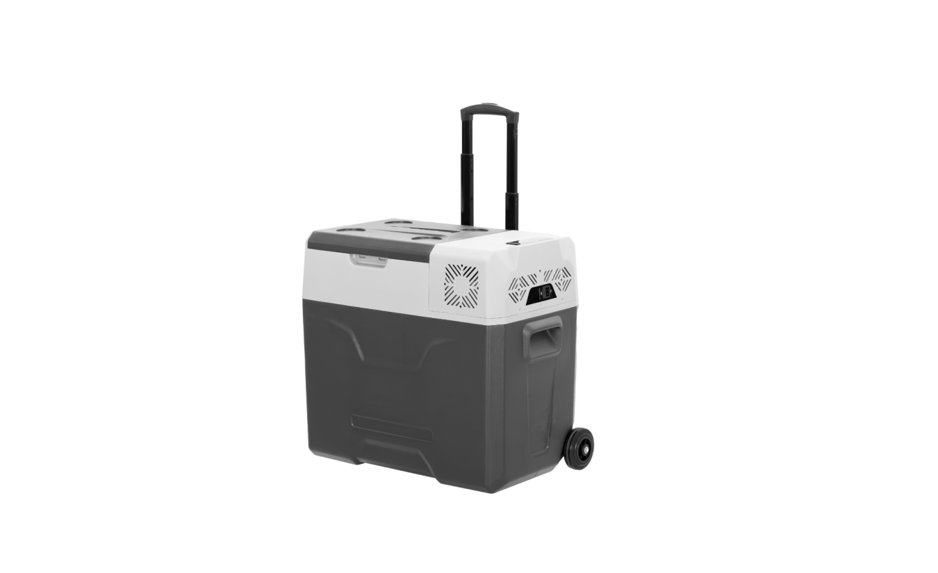 Steamy-E Single Zone Electric Kompressor-Kühlbox mit Rollen (50 Liter)
