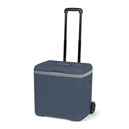 Steamy Cool 30 Roller (30 Liter) Kühlbox mit Rollen Blau + 2x Kühlelement Large mit großem Rabatt