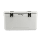 Steamy Marine 120 (120 Liter) Kühlbox Weiß + 1x Kühlelement XXL mit großem Rabatt