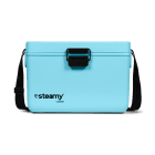 Steamy Classy (12 Liter) Kühlbox Sky Blue + 2x Kühlelement Klein mit großem Rabatt