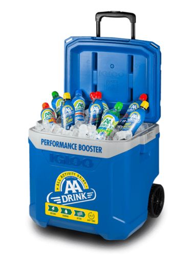Beispiel einer Kühlbox mit Siebdruck